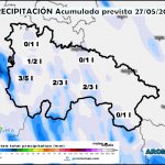 Precipitación Acumulada según AROME. Meteosojuela La Rioja