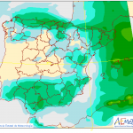 Precipitación Media según AEMET. Meteosojuela La Rioja 20
