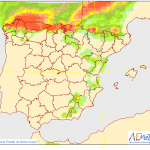 Pribabilidad de precipitación según AEMET. 15 Meteosojuela La Rioja