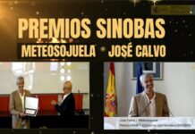 Premio AEMET SINOBAS 2023 Meteosojuela La Rioja. Jose Calvo. Entrega Premios AEMET 2023 2