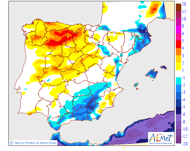 Variación de temperaturas máximas AEMET 08 Meteosojuela