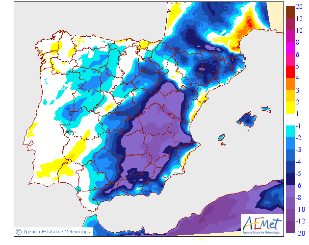 Variación de temperaturas máximas AEMET 08 Meteosojuela
