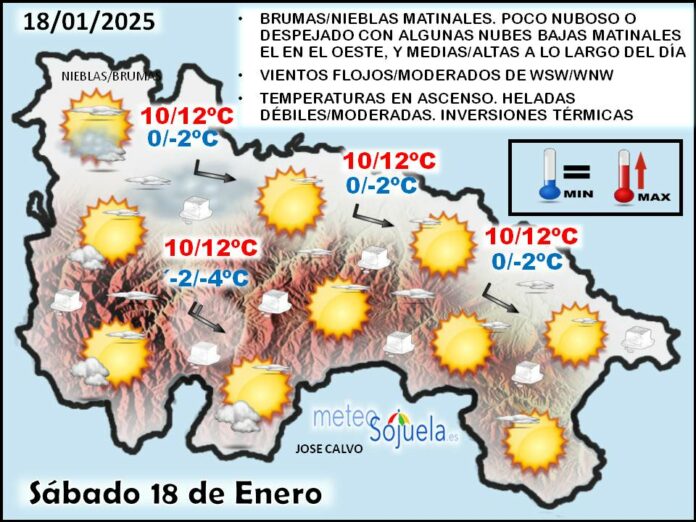 Mapa del tiempo en La Rioja. Meteosojuela Mapa del tiempo en La Rioja. Meteosojuela