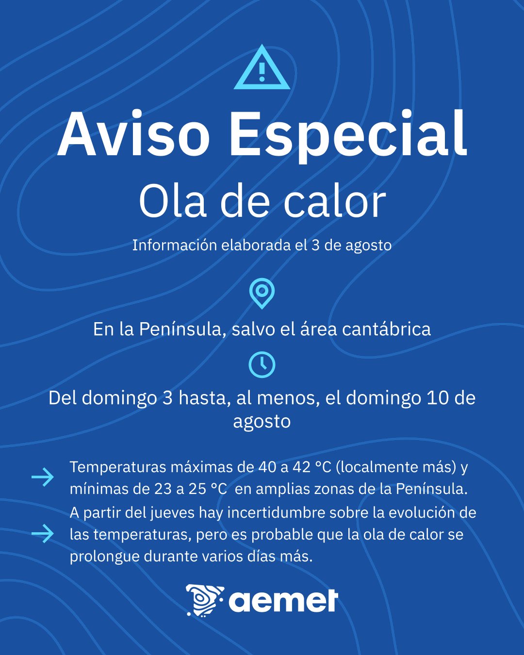 Aviso por Ola de Calor