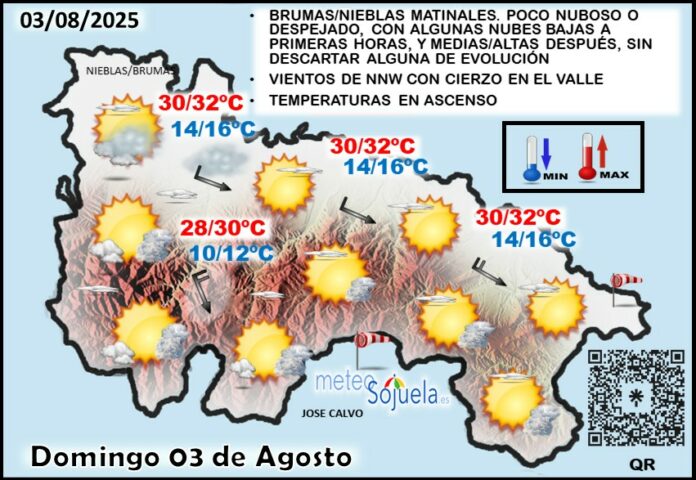 Mapa del tiempo en La Rioja. Meteosojuela Mapa del tiempo en La Rioja. Meteosojuela