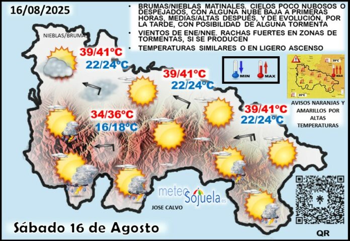 Mapa del tiempo en La Rioja. Meteosojuela Mapa del tiempo en La Rioja. Meteosojuela