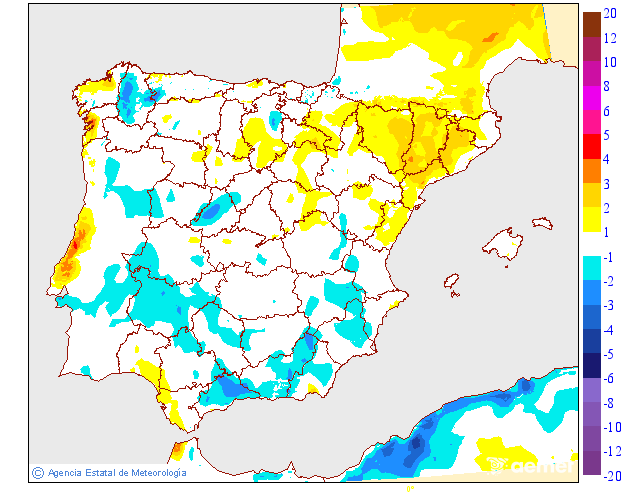 Variación de temperaturas máximas AEMET Meteosojuela 08