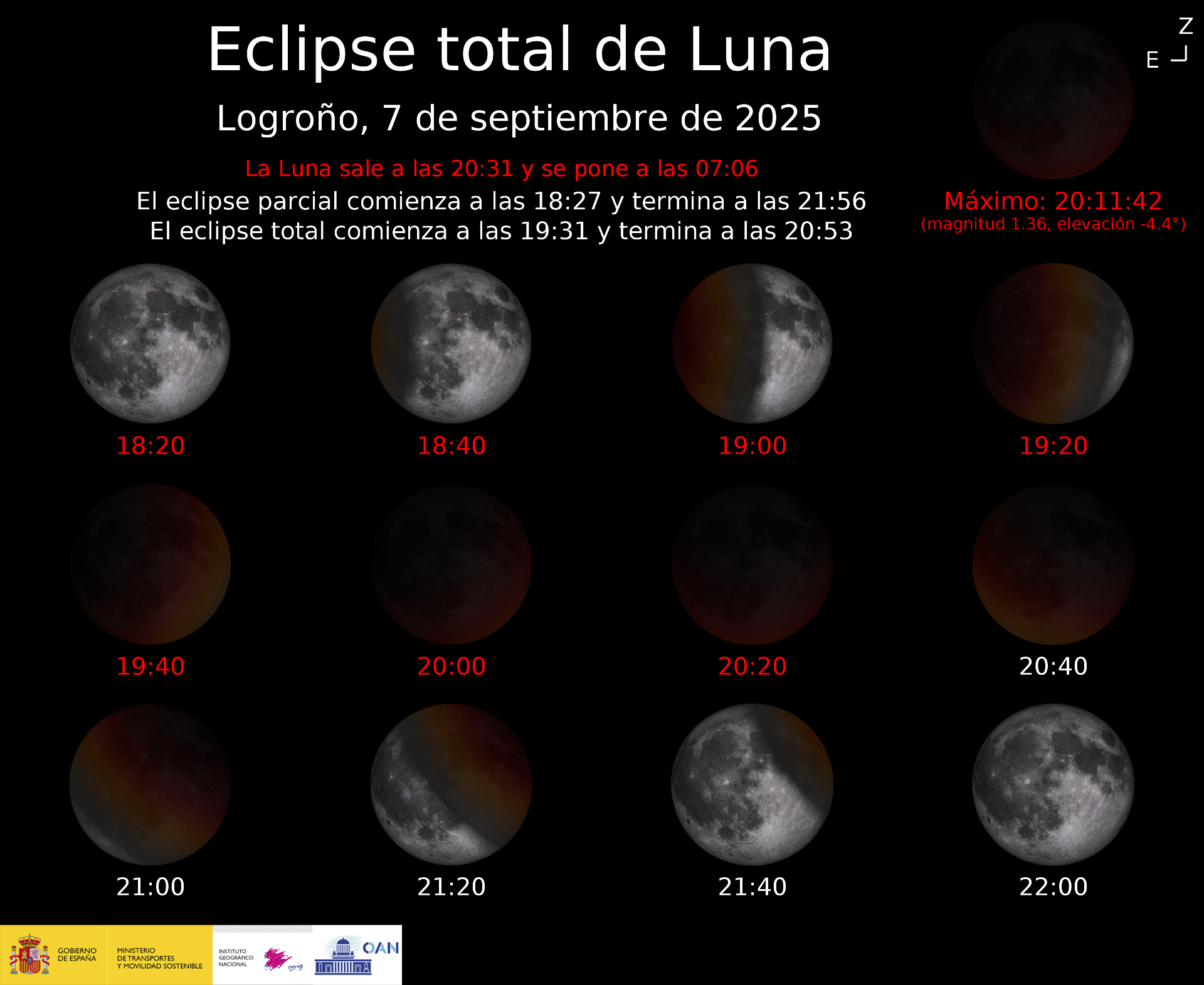 Eclipse Total de Luna La Rioja