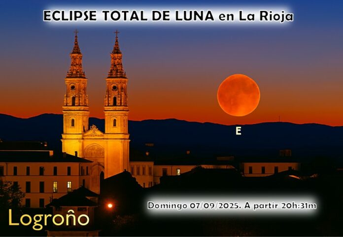 Eclipse Total de Luna en Logroño Eclipse Total de Luna en Logroño