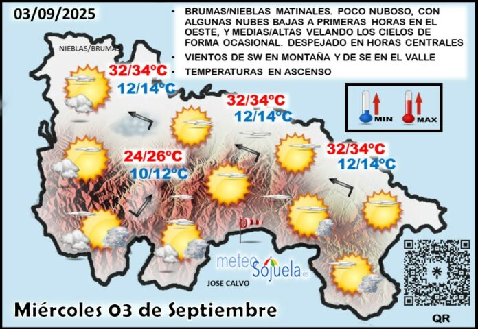 Mapa del tiempo en La Rioja. Meteosojuela Mapa del tiempo en La Rioja. Meteosojuela