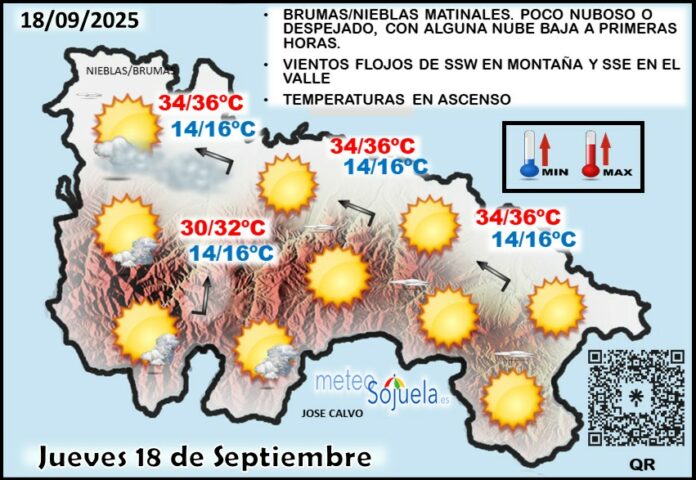 Mapa del tiempo en La Rioja. Meteosojuela Mapa del tiempo en La Rioja. Meteosojuela