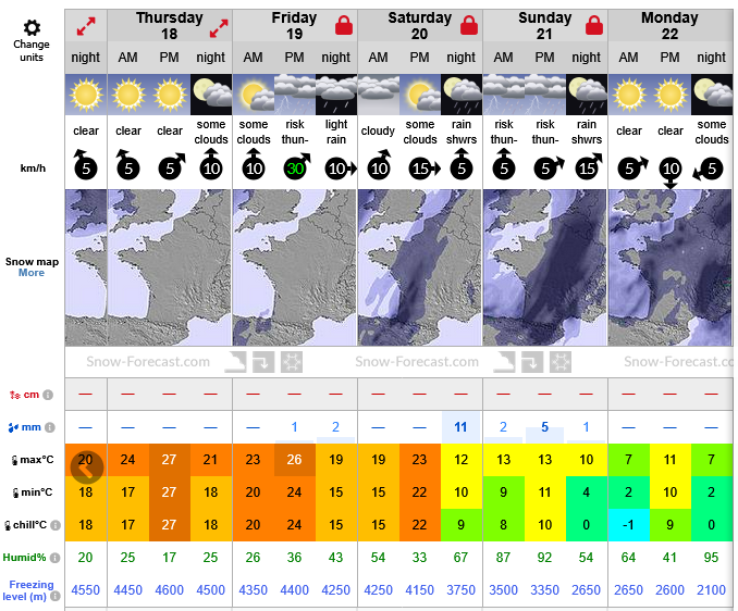Previsiones tiempo montaña La Rioja Valdezcaray. Meteosojuela La Rioja