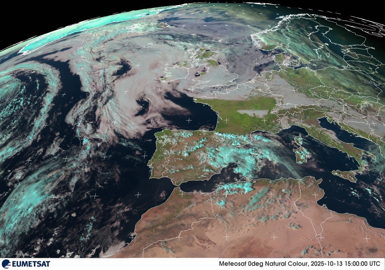 Altas presiones y Tormentas en el Mediterráneo