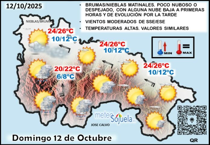 Mapa del tiempo en La Rioja. Meteosojuela Mapa del tiempo en La Rioja. Meteosojuela