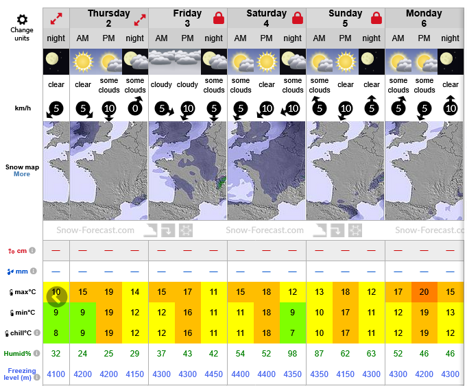 Previsiones tiempo montaña La Rioja Valdezcaray. Meteosojuela La Rioja