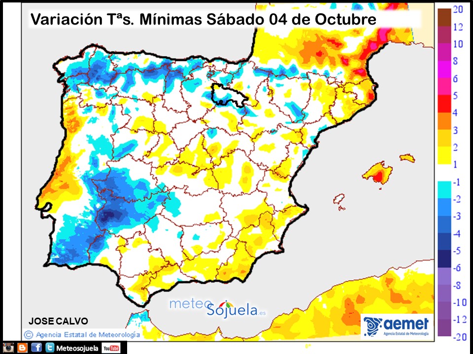 Precipitación Media según AEMET. Meteosojuela La Rioja