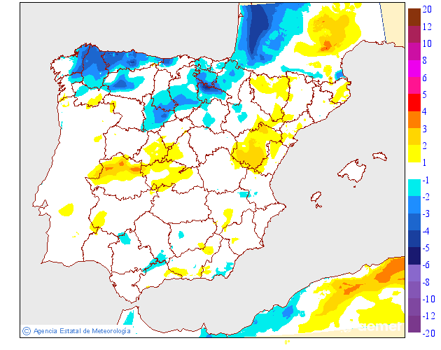 Variación de temperaturas máximas AEMET Meteosojuela 01