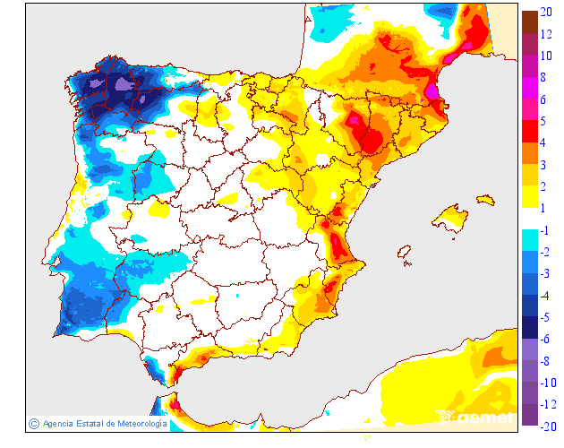 Variación de temperaturas máximas AEMET Meteosojuela 0410