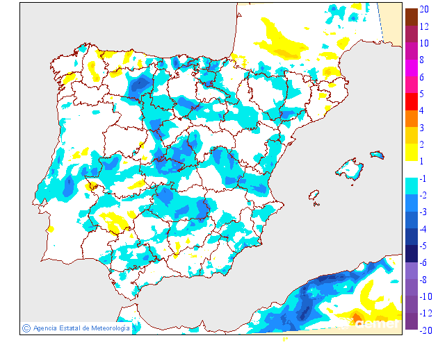 Variación de temperaturas máximas AEMET Meteosojuela 14