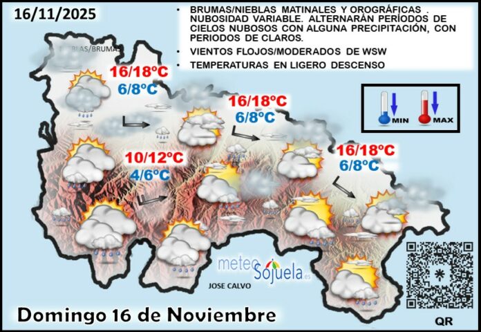 Mapa Isobárico La Rioja. Meteosojuela