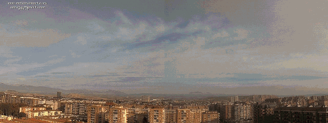 Nubosidad variada en la Web Cam de Logroño