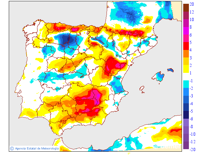 Variación de temperaturas Mínimas AEMET 01 Meteosojuela