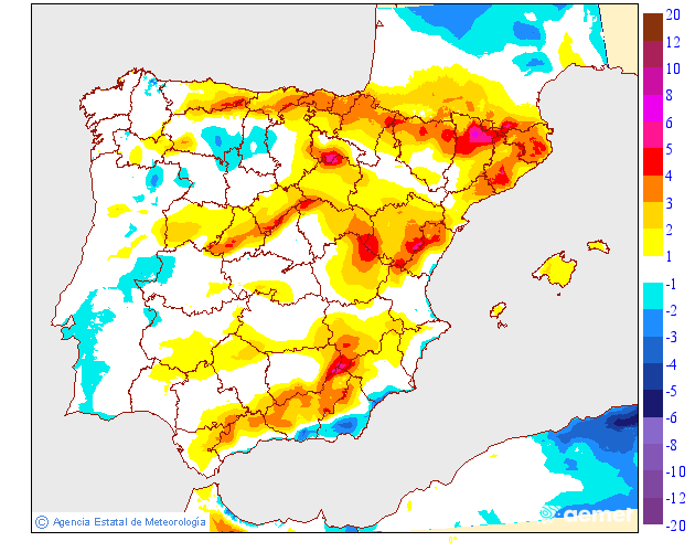 Variación de temperaturas máximas AEMET Meteosojuela 09png