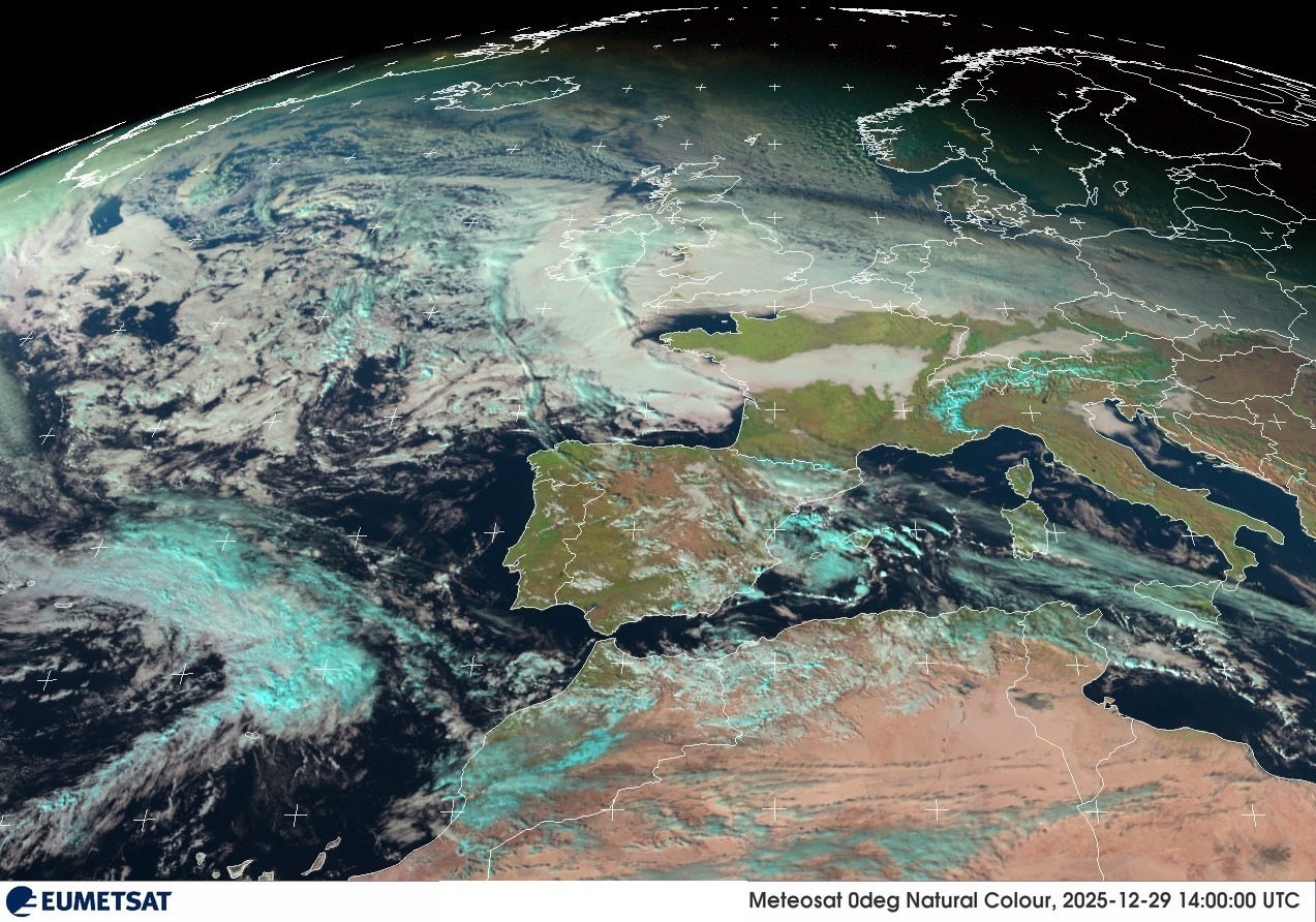 Altas presiones con inestabilidad en el Mediterráneo