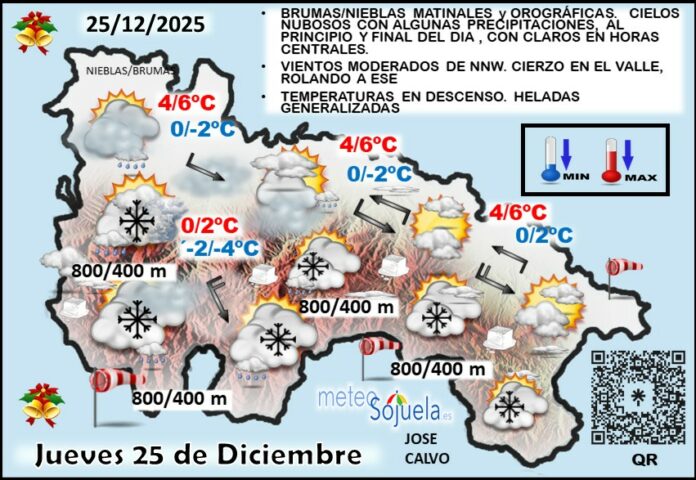 Mapa del tiempo en La Rioja. Meteosojuela Mapa del tiempo en La Rioja. Meteosojuela