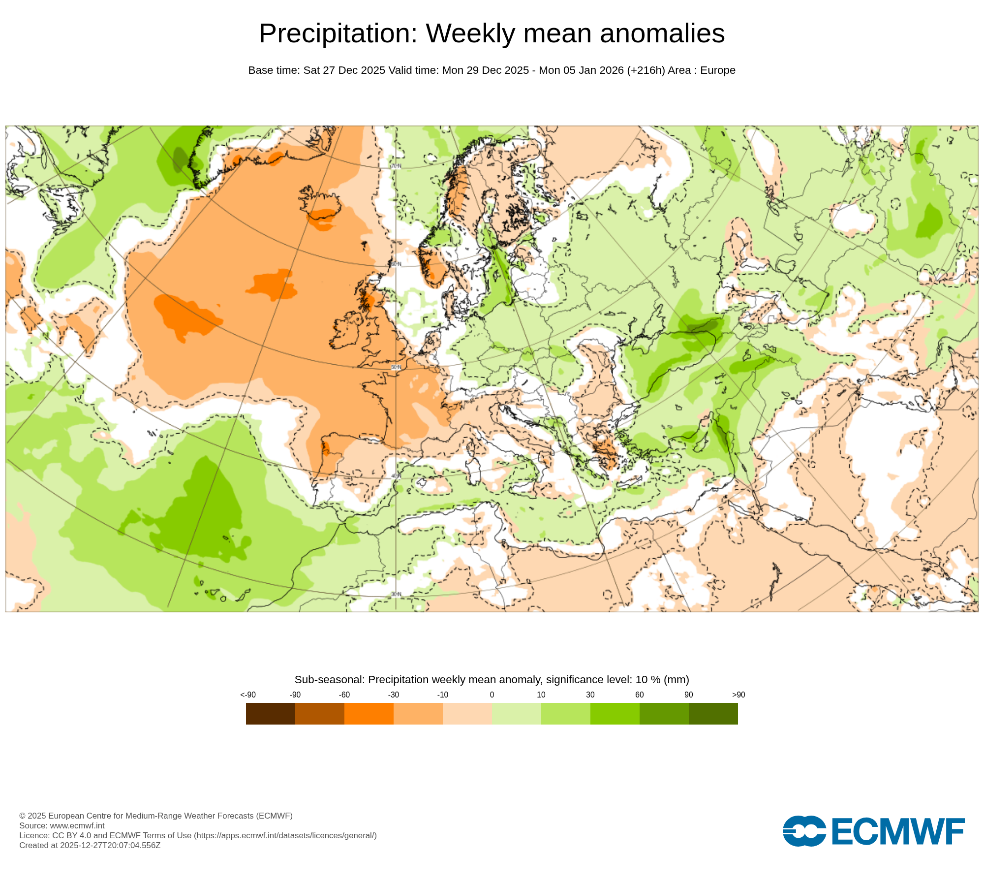 Modelos de Precipitación Enero1ª semana ECMWF .Meteosojuela La Rioja
