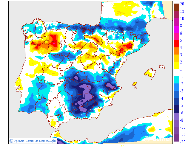 Variación de temperaturas máximas AEMET Meteosojuela 03