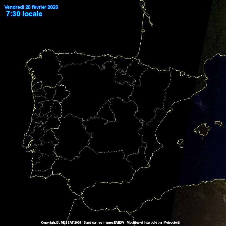 Animación imágenes Satélite