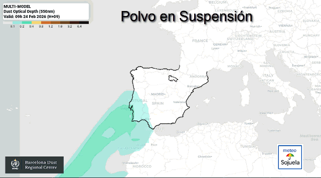 Calima y Polvo en Suspensión