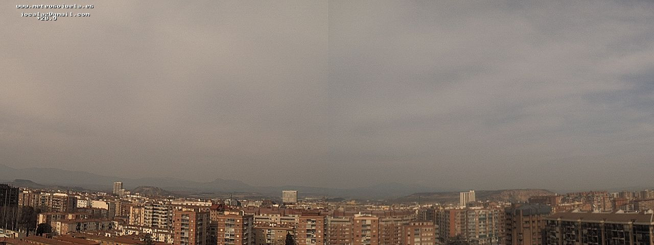Imagen WEBCAM Logroño Frente. www.meteosojuela.es