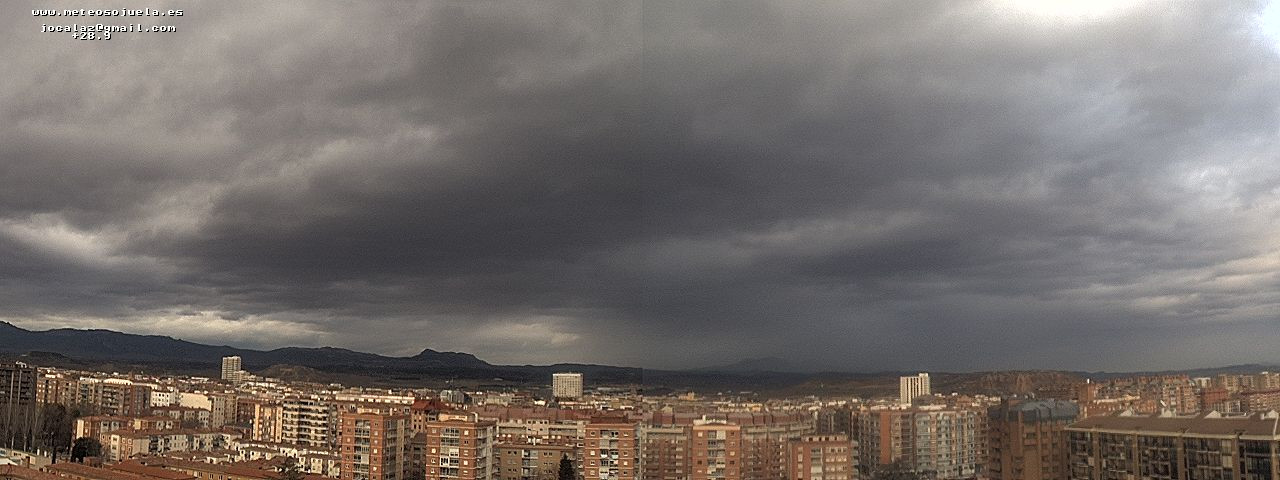 Imagen WEBCAM Logroño. www.meteosojuela.es