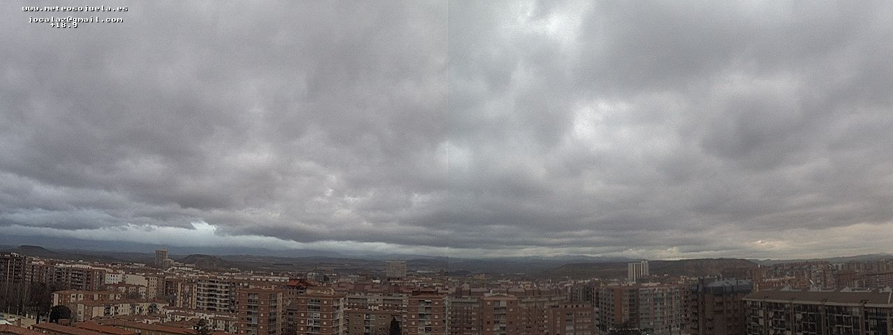 Imagen WEBCAM Logroño Frente. www.meteosojuela.es