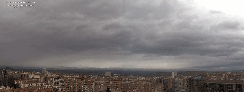 Llega la tormenta a Logroño