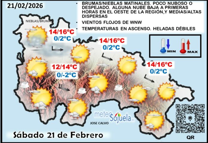 Mapa del tiempo en La Rioja. Meteosojuela Mapa del tiempo en La Rioja. Meteosojuela