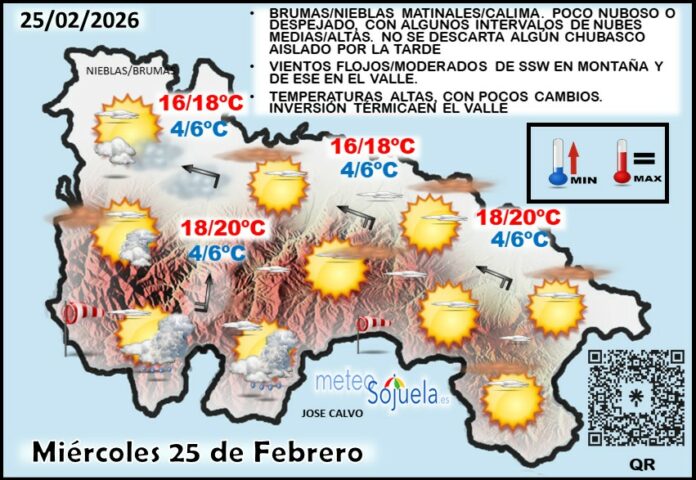 Mapa del tiempo en La Rioja. Meteosojuela Mapa del tiempo en La Rioja. Meteosojuela