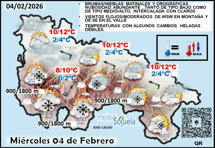 Mapa del tiempo en La Rioja. Meteosojuela Mapa del tiempo en La Rioja. Meteosojuela