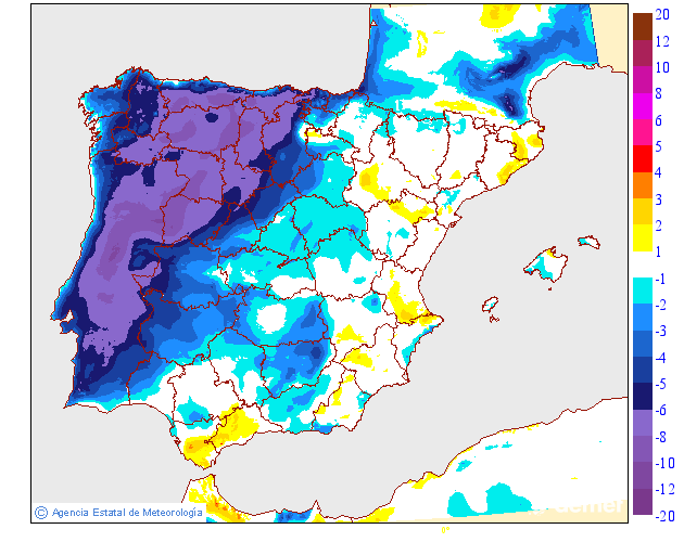 Variación de temperaturas máximas AEMET Meteosojuela 27