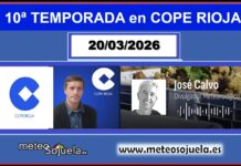 Meteosojuela en la radio. 10ª Temporada en COPE RIOJA. 20/03/2025