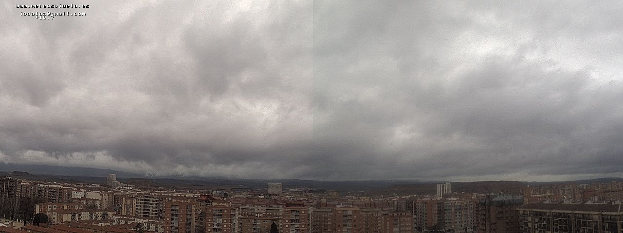 Imagen WEBCAM Logroño Frente Nubes compactas www.meteosojuela.es