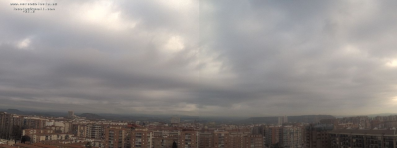 Imagen WEBCAM Logroño Nubes bajas www.meteosojuela.es
