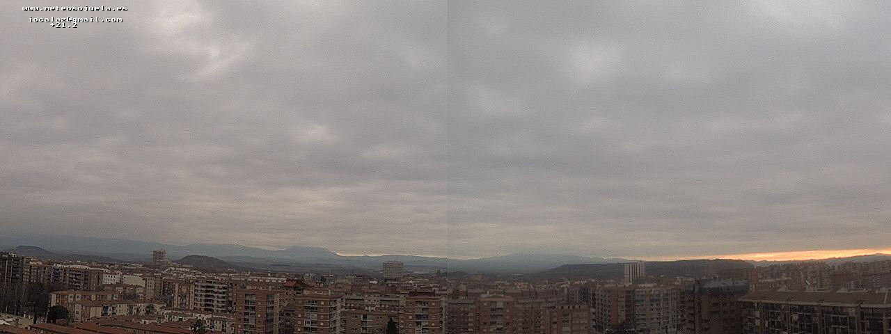 Imagen WEBCAM Logroño Nubes bajas www.meteosojuela.es