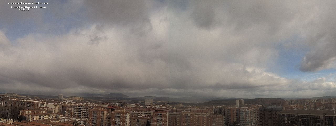 Imagen WEBCAM Logroño Nuboso www.meteosojuela.es