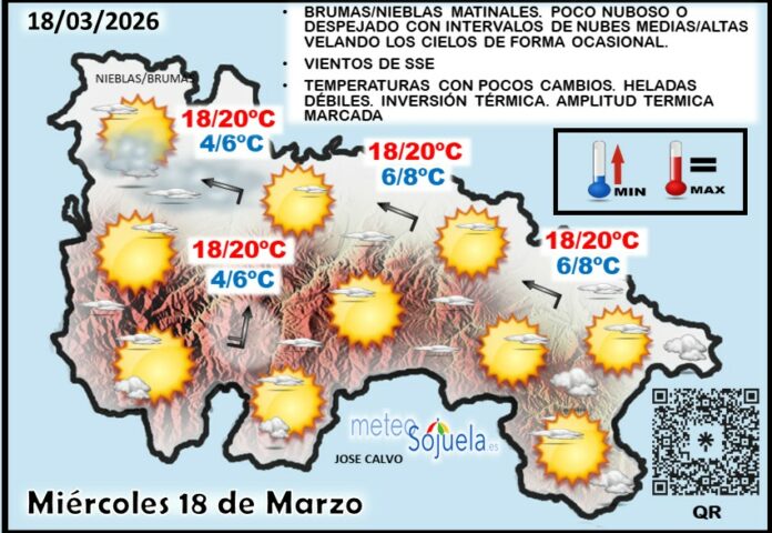 Mapa del tiempo en La Rioja. Meteosojuela Mapa del tiempo en La Rioja. Meteosojuela