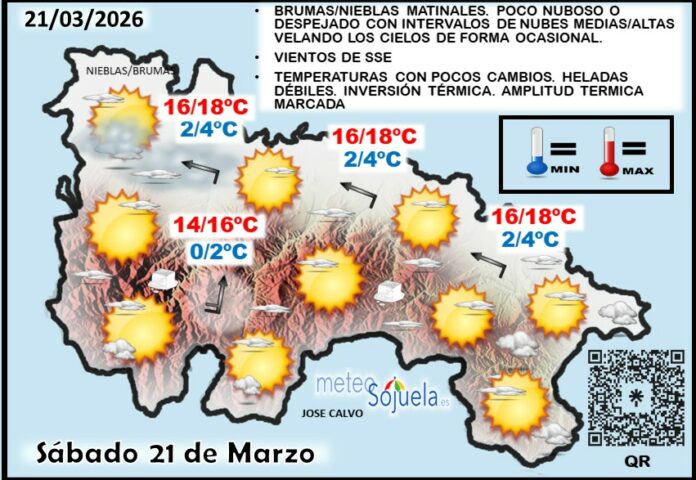 Mapa del tiempo en La Rioja. Meteosojuela Mapa del tiempo en La Rioja. Meteosojuela
