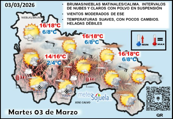Mapa del tiempo en La Rioja. Meteosojuela Mapa del tiempo en La Rioja. Meteosojuela