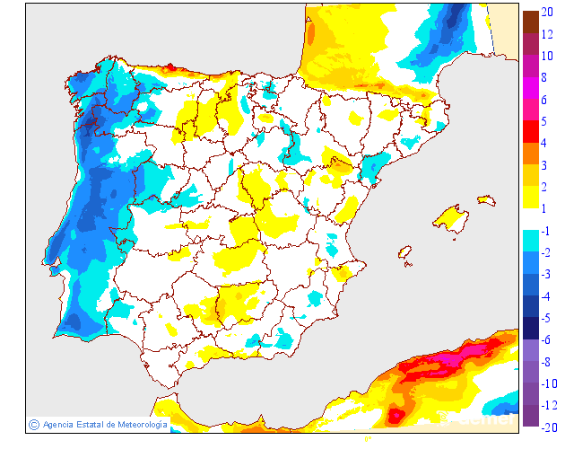 Variación de temperaturas máximas AEMET Meteosojuela 02